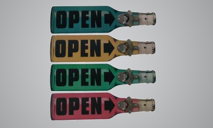 Houten Flesopener